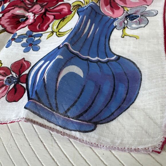 Vintage Hankie Floral Embroidered Lot Of 3 Ladies Handkerchief Victorian Womens - Picture 11 of 13